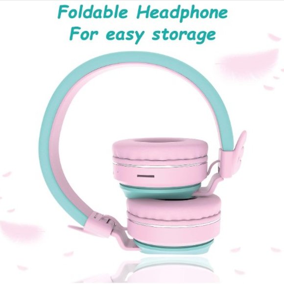 Kids Headphones - Wireless/Bluetooth - Volume Limit/Mic/Hand-free - TF Card - Picture 6 of 14